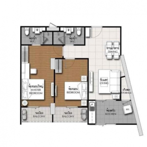 Penthouse Supalai Monte